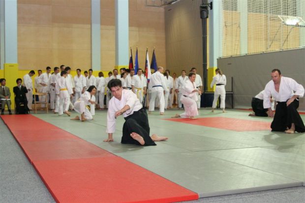 Predstavitev aikida priznanja Japonskega veleposlaništva