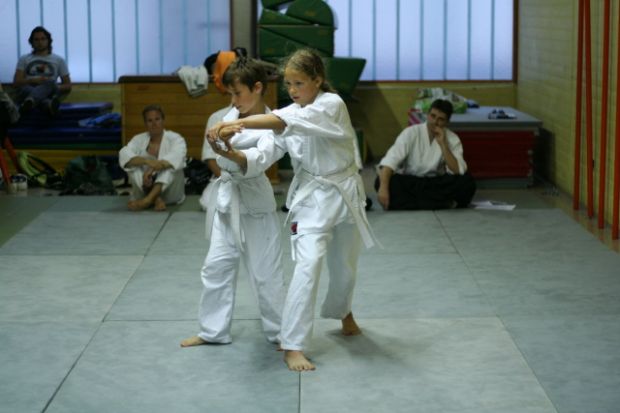 Polaganje izpitov za 7. in 6. kyu