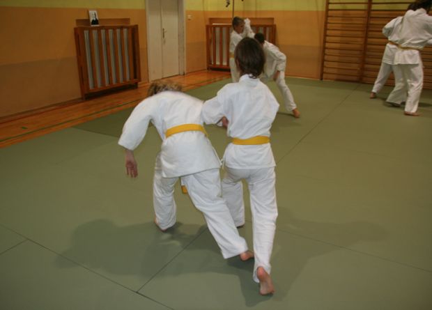 Trening na novih blazinah