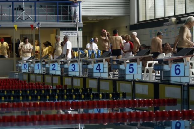 Odprto veteransko državno prvenstvo v plavanju 2011 (1. del)