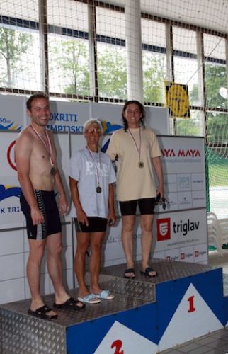 Odprto veteransko državno prvenstvo v plavanju 2011 (1. del)